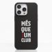 FC Barcelone Coque de Téléphone Fibriva™ Officielle Noire avec Slogan