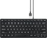 Perixx Periboard 432 Compact bedraad toetsenbord met grote letters – QWERTY/US – 70% toetsenbord