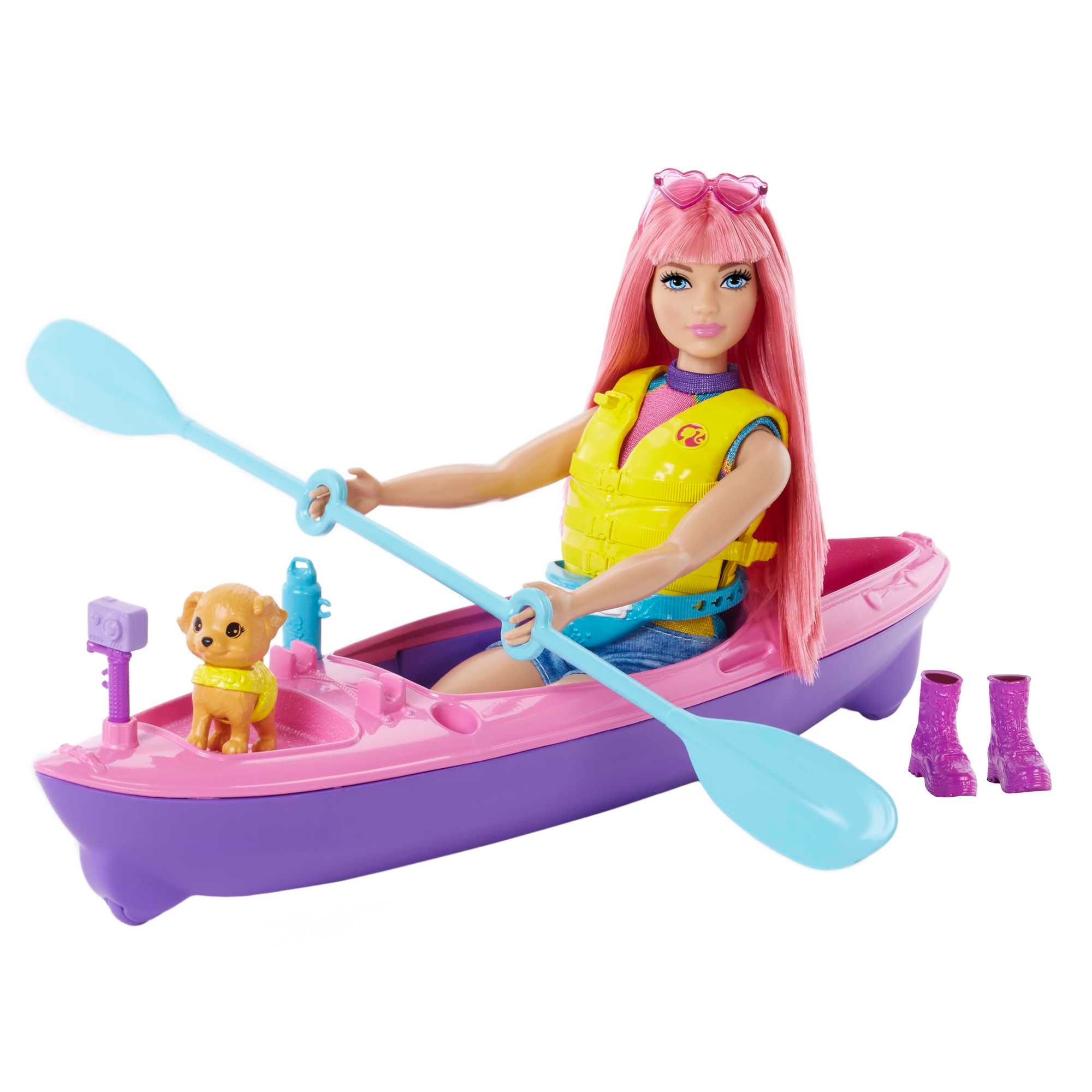 Barbie Dreamhouse Adventures Barbie Kamperen Daisy Speelset - HDF75