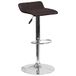 Flash Furniture Modern Bordeaux Vinyl Verstelbare Hoogte Barkruk