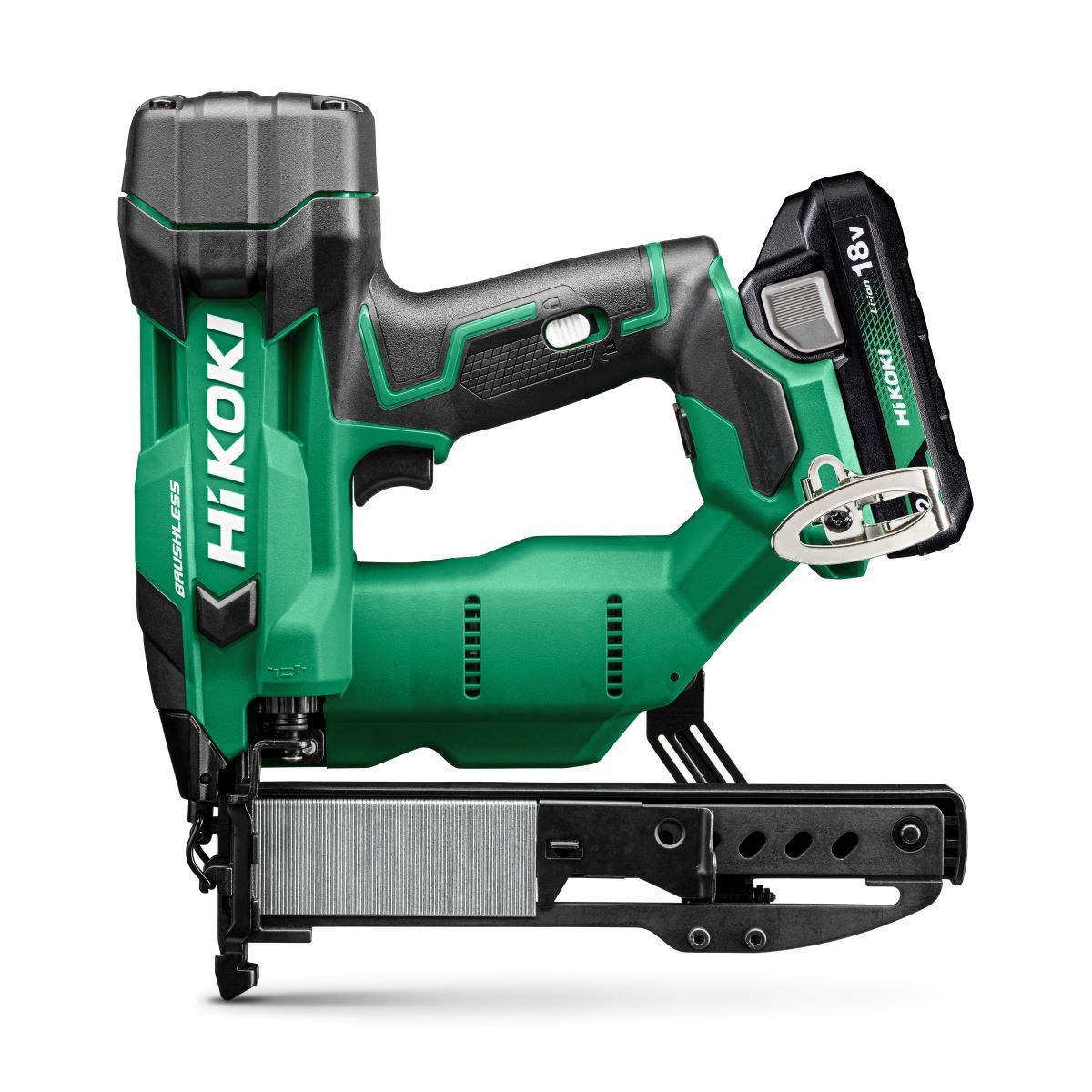 Hikoki N1804DA WXZ Accu nietmachine 18V / 12-40 mm | inclusief 2x 2.0 Ah accu en lader | in HSC III