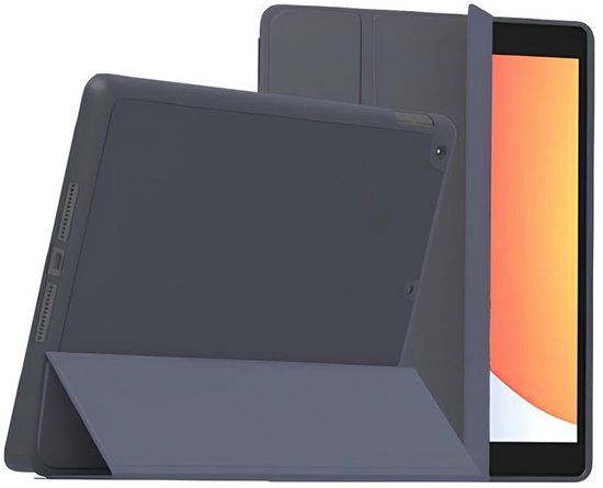 MYWAY, SlimSkin Series Folio Case with Apple Pencil Holder for iPad 10.9 inch, Navy Blue