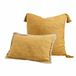 LOBERON Kussenhoes set van 2 Rabea geel