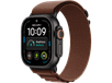 Apple Watch Ultra 4 GPS + Cellular 49mm Black Titanium Case - Burgundy Alpine Loop M Smartwatch