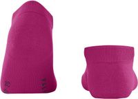 FALKE ClimaWool kort eenkleurig wol lyocell sneakersokken enkelsokken dames rood - maat 41-42