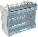 400408 Legrand - Verdeelklem 4P 125A - 11 Aansluitingen Met Schroeven - 26K - 400408