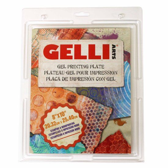 Gelli Arts Gel Printing Plate - 20.3x25.4cm - GEL8X10
