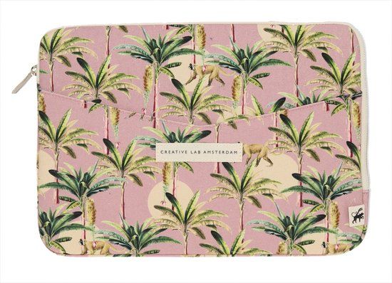 Generiek Luxe Laptophoes - Purple Bananas - 13 inch