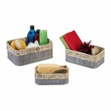 Relaxdays Opbergmand Set van 3