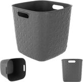 Curver Softex Opbergmand Cube – 15L - Antraciet