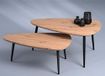 HomeTrends4You Luka Salontafel/koffietafel, houtmateriaal, artiseiken, 100 x 46 x 70 cm