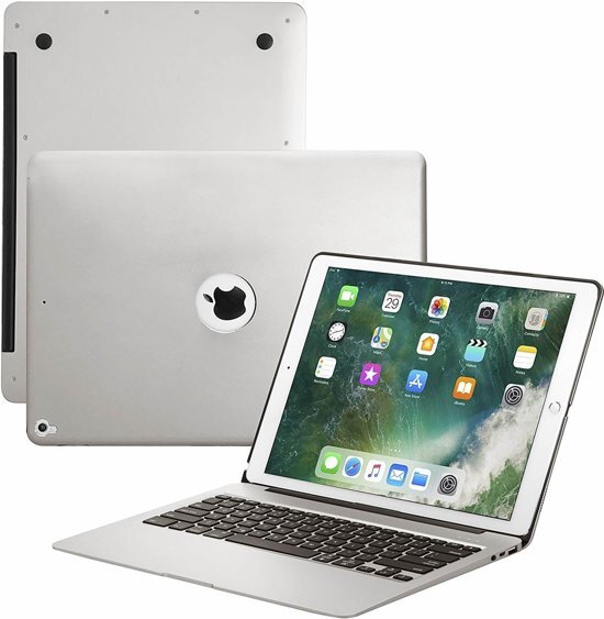 - iPad Pro 12.9 (2015) toetsenbord hoes zilver