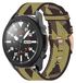 Wigento Samsung Geweven Nylon Band voor Galaxy Watch 6, 5, 4, Normal, Pro, Classic