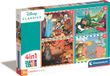 Clementoni Puzzle 4 in 1 Disney Dieren Puzzle enfant Dès 3 ans