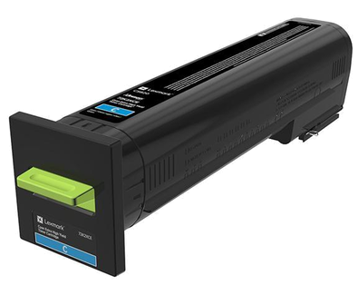 Lexmark 72K2XCE toner cartridge cyaan voor CS820