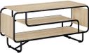 vidaXL TV-standaard 98 x 36 x 45 cm Sonoma Eiken Bewerkt hout