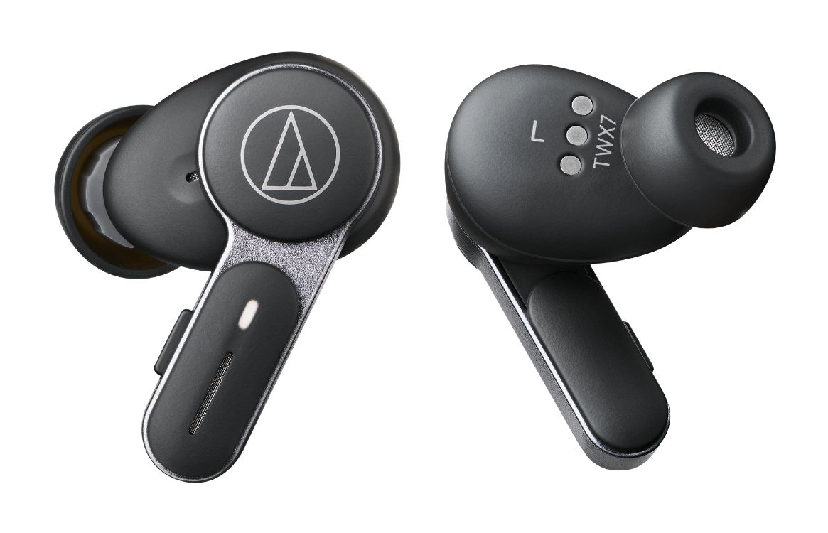 Audio-Technica Iberia Audio-Technica ATH-TWX7 - True Wireless In-ear Headset - Bluetooth - Zwart