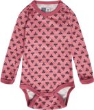 Hummel Kinderbody met Lange Mouwen Hmlbambo Ls 215554 Rosa Maat 86
