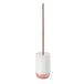 Gedy G-Rita, wc-borstel van keramiek, wit
