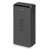 SBS 20.000 mAh Powerbank - Noir - Triple USB / USB-C - Quick Charge