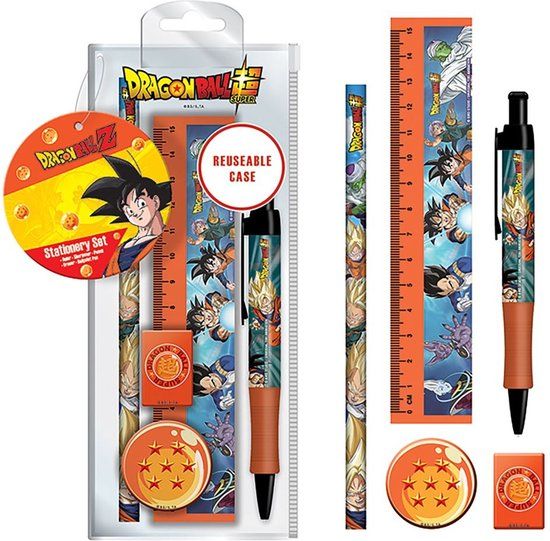 Dragonball (Battle Of Gods) Stationary Set - Multi-color
