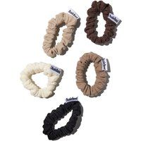Hairlust Cotton Scrunchies, Small, Coffee