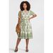 GREAT LOOKS midi jurk met all-overprint