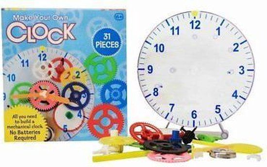 Tobar Makeyourown Klein huishoudelijke accessoires Clock - Kunststof - Kinderen