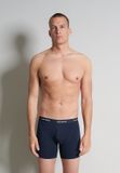 CECEBA New Classics Heren Boxer met gulp - lange pijp - 2-pack - Blauw