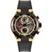 Jacques Lemans 1-2150C Sport Heren Polshorloge Quartz Zwart Leer Multi Staal 44mm 10 ATM