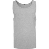 Build your Brand Jersey Big Tank BY003 - Heather Grey - L