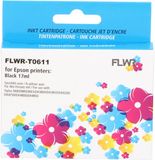 FLWR T0611 XL Zwart Inktcartridge - Geschikt voor Epson