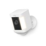 Ring Spotlight Cam Plus Battery - Blanc - Caméra de sécurité extérieure