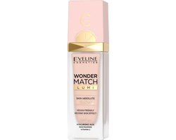 Eveline Cosmetics Wonder Match Lumi Luxe Verhelderende Gezichtsfoundation 05 Light - 30ml