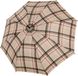doppler Paraplu Fiber Golf Flex Automatic Check Umbrella Beige