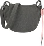 Fritzi aus Preußen Schoudertas Sue02 Suede Jacky Crossbody Soft Espresso donkerbruin