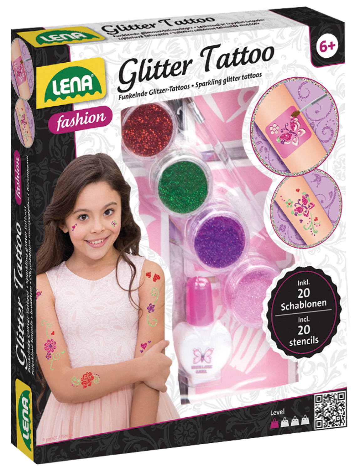 Lena   Glitter Tattoo