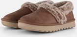 Skechers Cozy Up Pantoffels taupe Synthetisch - Maat 41