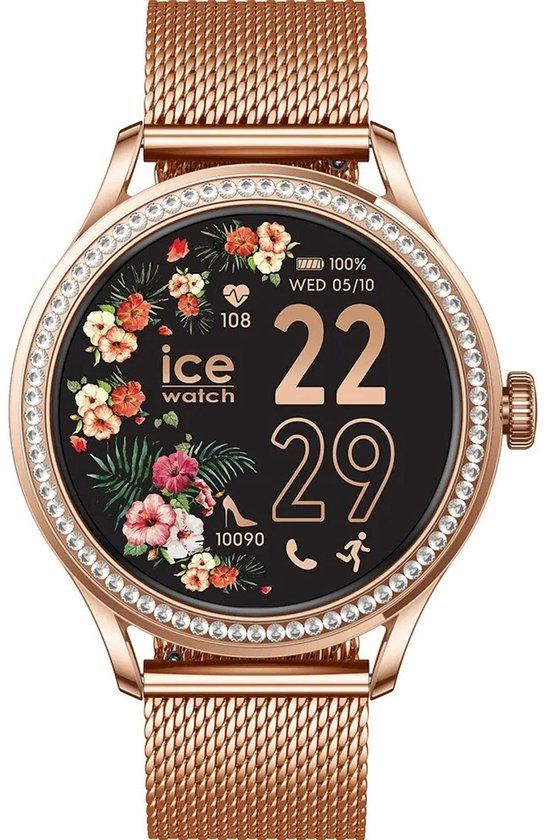 Ice-Watch ICE SMART ST 2.0 - Rose-gold - Milanese - 1.2"