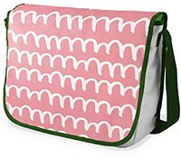 Bonamaison Digitaal Bedrukte Messenger Schooltas - 29x36 cm