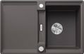 Blanco ADIRA 45 S-F Silgranit spoelbak, rotsgrijs, 77x49 mm, met afvoerbediening en toebehoren