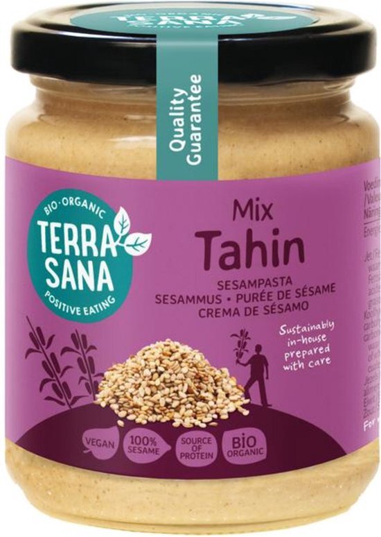 TerraSana Tahin sesampasta mix bruinwit 250 G