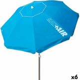 Aktive Parasol Blauw Staal 220 x 216 x 220 cm