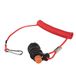 Seachoice Universele Dood-en Lanyard Schakelaar Rood, Zwart