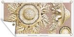 Poster de jardin Ernst Haeckel - 80x40 cm - Toile de jardin vintage pour extérieur