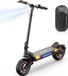 StarTech Elektrische scooter voor offroad gebruik - ix7pro - Dubbele motor 2000 W - Accu 48 V 17,5 Ah - Maximale snelheid 60 km/h - Actieradius 80 km - Offroad banden met luchtvering, 25 cm breed - Dubbele schijfremmen - Zwart