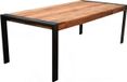 Happyment Eettafel Bolino – Rectangulaire – Bois de manguier massif – 200x100x79 cm