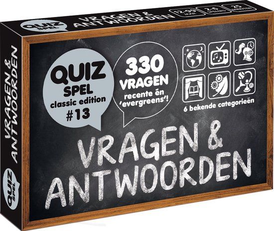 Puzzles & Games Vragen & Antwoorden #13 - Trivia Quiz en Aanvulset / Uitbreiding