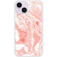 iPhone 14 Marbre Rose Bedrukt siliconen hoesje