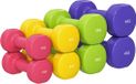 Soozier HOMCOM Rubberen Halter - Staal - 9x9x19cm - Roze, Geel, Groen, Paars